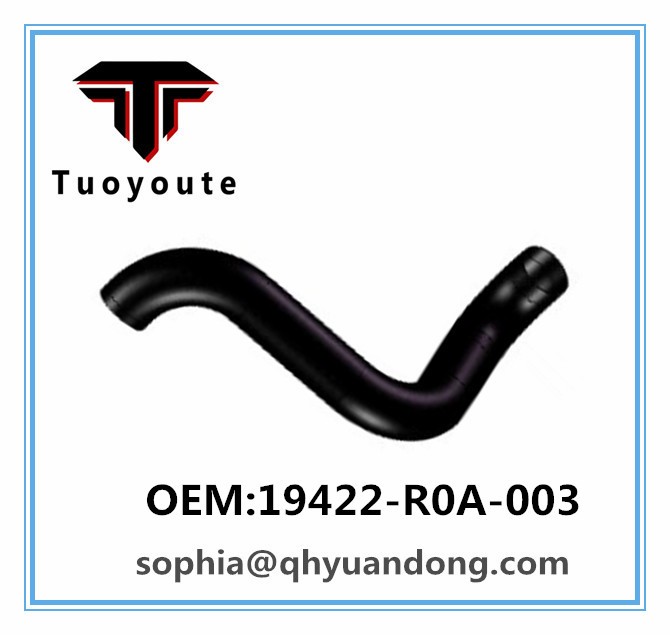 RADIATOR HOSE HONDA 19422-R0A-003