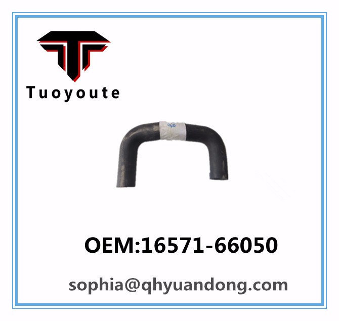 Radiator hose TOYOTA OEM:16571-66050 1657166050