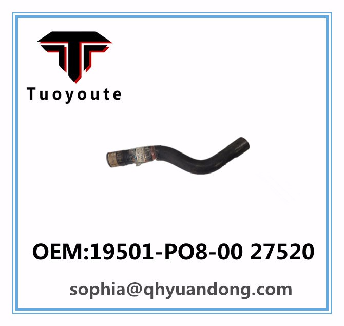 Radiator hose HONDA OEM:19501-PO8-00 27520 19501PO800 27520