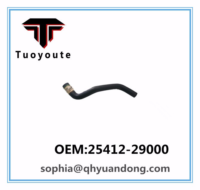Radiator hose HYUNDAI OEM:25412-29000 2541229000